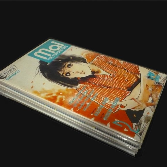 10 Eclipse Weekly Mai The Psychic Girl Comicbook Stack - Picture 2 of 3